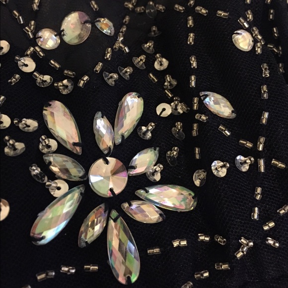 B Darlin Dresses & Skirts - ❤️ Two (2) piece Crystal Navy Halter and long skirt Formal Gown 💋